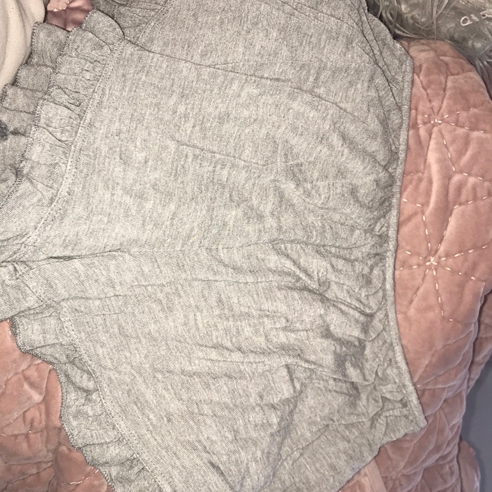 Light gray brandy shorts